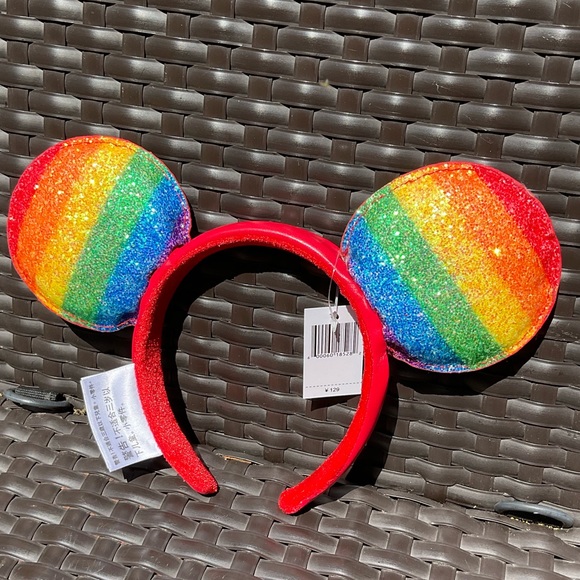 🌈Disney Rainbow Pride Minnie Ears - Picture 6 of 6